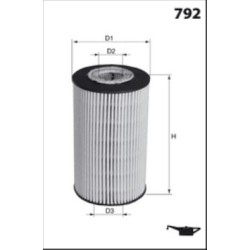 Filtre à Huile Pour Renault Dacia Fiat Nissan 1520900Q0J 6000640167 1520800Q2A