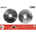2 Disques De Frein Avant Pour Fiat Alfa Romeo Chrysler Lancia 46535086 71773403