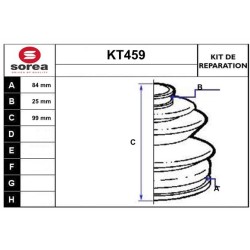 Kit Soufflet De Cardan Pour Renault Ford Nissan Toyota 3853666 XM343A331AA