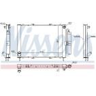 Condenseur de Clim Pour Renault Kangoo 7711497454 8200267994 8200732379