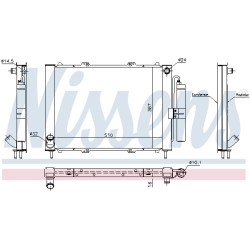 Condenseur de Clim Pour Renault Kangoo 7711497454 8200267994 8200732379