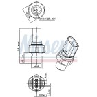 Pressostat Climatisation Pour VW Audi A1 A3 A4 Seat Skoda 4F0959126A 4F0959126B