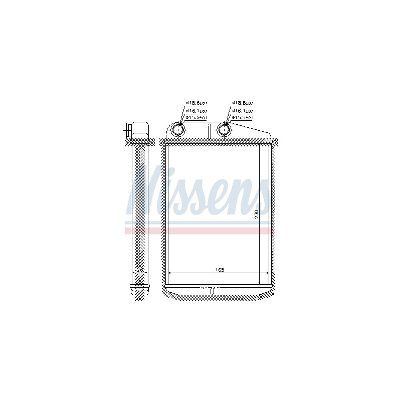 Système De Chauffage échangeur Chaleur Pour Peugeot Opel Fiat Citroën 6448.R0