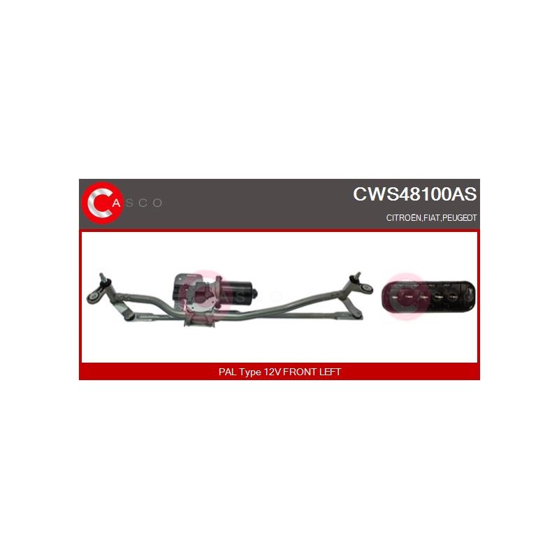 Tringlerie Moteur Essuie Glace Avant Pour Peugeot Fiat Ducato Citroën Jumper