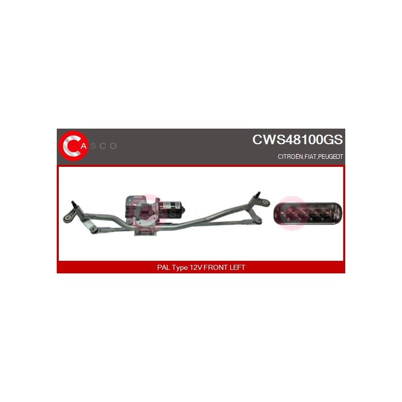Tringlerie Moteur Essuie Glace Avant Pour Peugeot Fiat Ducato Citroën Jumper