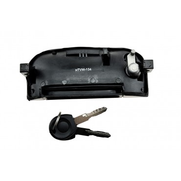 Poignée De Porte Arrière + 2 Clés Pour Vw Transporter IV 1990-2002 701827561