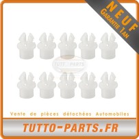 x10 agrafe Clips fixation fermeture porte pour Audi A3 Seat Arosa golf 