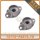 X2 Butée d'amortisseur Jambe de force ARRIERE pour CITROEN PEUGEOT