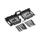 Buse d'Air Grille de Ventilation Centrale pour MERCEDES Classe C W204 2048306154
