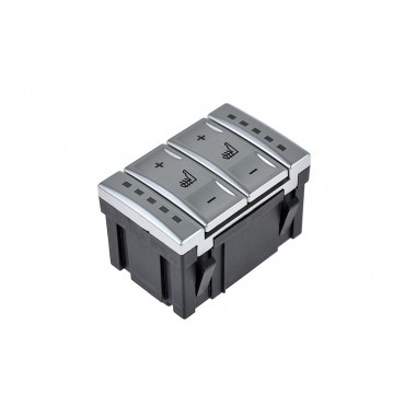 Bouton Interrupteur Siège chauffant Chromé pour S-MAX GALAXY MONDEO BS7T19K314AB