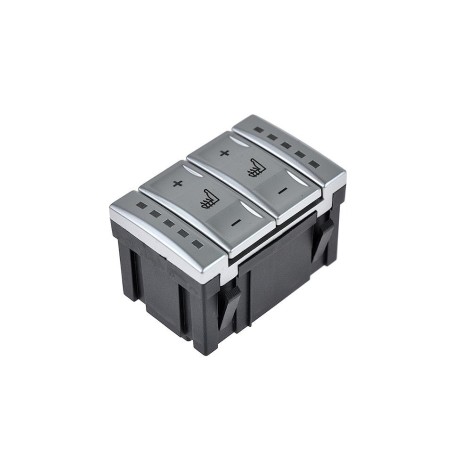 Bouton Interrupteur Siège chauffant Chromé pour S-MAX GALAXY MONDEO BS7T19K314AB