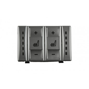 Bouton Interrupteur Siège chauffant Chromé pour S-MAX GALAXY MONDEO BS7T19K314AB