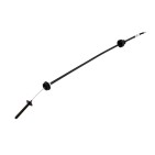 Câble de frein à main Gauche Pour BMW X5 E70 F15 F85 X6 E71 E72 34436772103