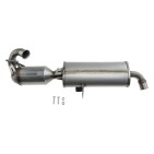 Catalyseur pour SMART CABRIO CITY-COUPE CROSSBLADE FORTWO 0011953V0010000