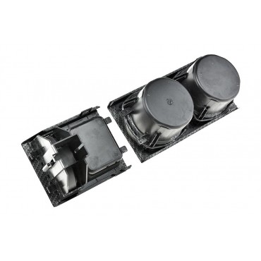Porte boisson console centrale noir Pour BMW Série 3 E46