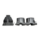 Porte boisson console centrale noir Pour BMW Série 3 E46