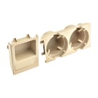 Porte boisson console centrale beige Pour BMW Série 3 E46