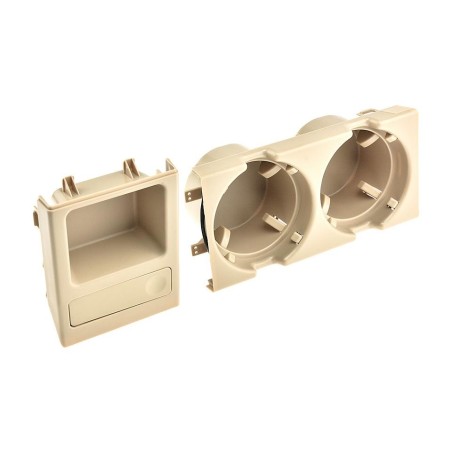 Porte boisson console centrale beige Pour BMW Série 3 E46