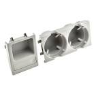 Porte boisson console centrale gris Pour BMW Série 3 E46 51169415188 51168248504