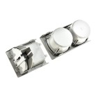Porte boisson console centrale gris Pour BMW Série 3 E46 51169415188 51168248504