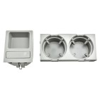 Porte boisson console centrale gris Pour BMW Série 3 E46 51169415188 51168248504