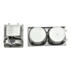 Porte boisson console centrale gris Pour BMW Série 3 E46 51169415188 51168248504