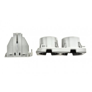 Porte boisson console centrale gris Pour BMW Série 3 E46 51169415188 51168248504