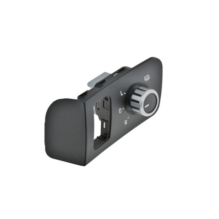 Bouton réglage rétroviseurs rétro chromé Pour VW CADDY TOURAN 1T1959565F
