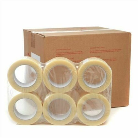 X36 ROULEAUX ADHESIF TRANSPARENT 66MX50MM