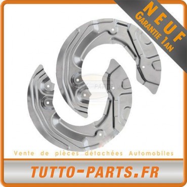 2 Protections Disque De Frein Avant Gauche + Droit BMW E81 E82 E87 - 34106762851