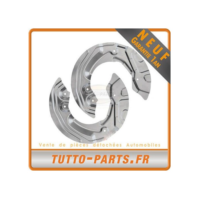 2 Protections Disque De Frein Avant Gauche + Droit BMW E81 E82 E87 - 34106762851