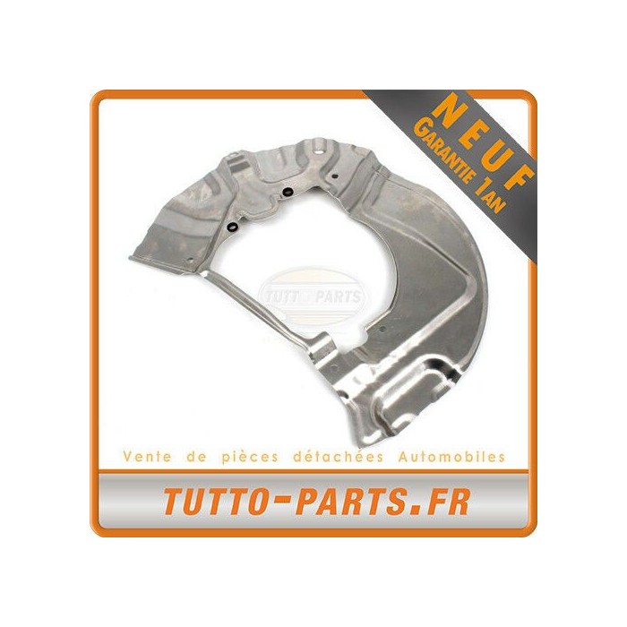 2 Protections Disque De Frein Avant Gauche + Droit BMW E60 E61 - 34116767647