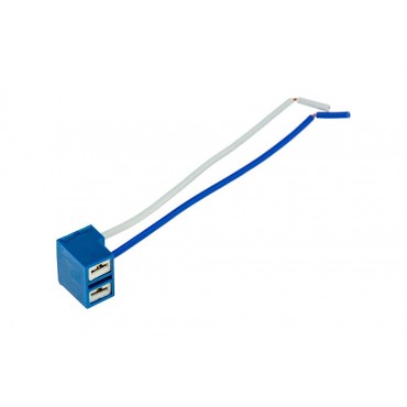BROCHE SUPPORT CONNECTEUR DOUILLE POUR AMPOULE H7 RENFORCE