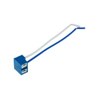 BROCHE SUPPORT CONNECTEUR DOUILLE POUR AMPOULE H7 RENFORCE