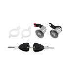 Barillet serrure de porte X2 RENAULT MASTER II OPEL MOVANO A 7701470952