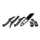kit garniture poignée porte bouton Vitre Marron BMW Série 5 F10/F11 51417359283