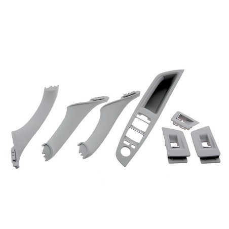 kit garniture poignée porte bouton Vitre blanc BMW Série 5 F10/F11 51417225877