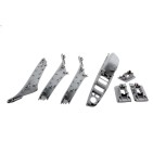 kit garniture poignée porte bouton Vitre blanc BMW Série 5 F10/F11 51417225877