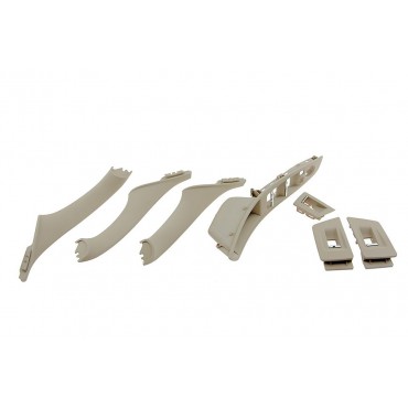 kit garniture poignée porte bouton Vitre beige BMW Série 5 F10/F11 51417225853
