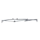 Tringlerie Moteur d'essuie glace avant OPEL ZAFIRA A T98 24450195 1274140