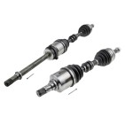 x2 Cardan Arbre de Transmission Avant Gauche+Droit Pour Nissan Primera 2.0 2.2