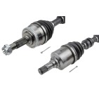 x2 Cardan Arbre de Transmission Avant Gauche+Droit Pour Nissan Primera 2.0 2.2