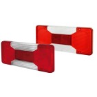 x2 Platine Cache Phare Feu Arrière Gauche+Droit Pour Iveco Daily 42555131