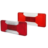 x2 Platine Cache Phare Feu Arrière Gauche+Droit Pour Iveco Daily 42555131