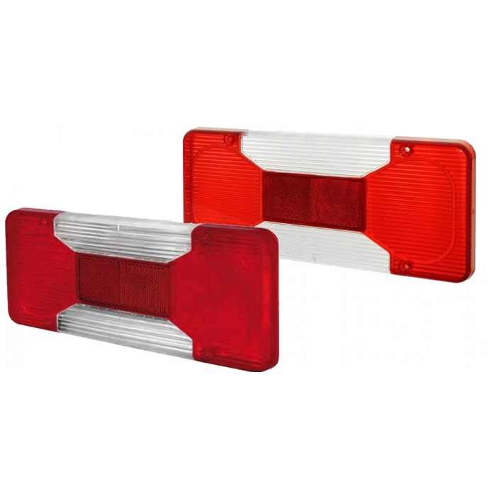x2 Platine Cache Phare Feu Arrière Gauche+Droit Pour Iveco Daily 42555131