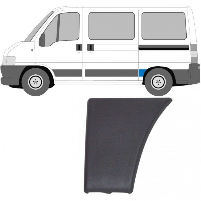 Cache Latéral Arrière Gauche Pour Fiat Ducato 2002-2006 735306251