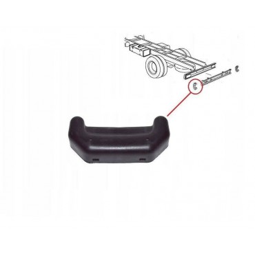 Cache De Pare Choc Arrière Pour Iveco Daily Line Zeta 8585455