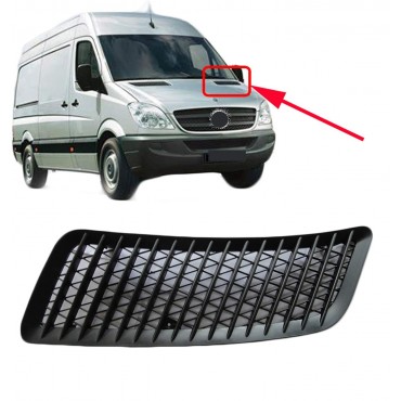 Grille De Pare Choc Avant Gauche Ventilation Pour Sprinter Vw Crafter 9008360018