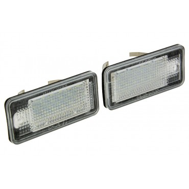 éclairage de Plaque Gauche+Droit Pour AUDI A3 A4 A5 A6 A8 8E0807430B 8E0807430A