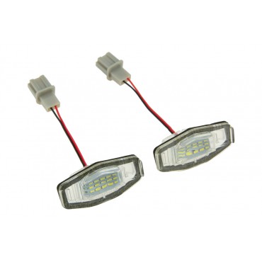éclairage de Plaque Gauche+Droit Pour Honda Accord Civic